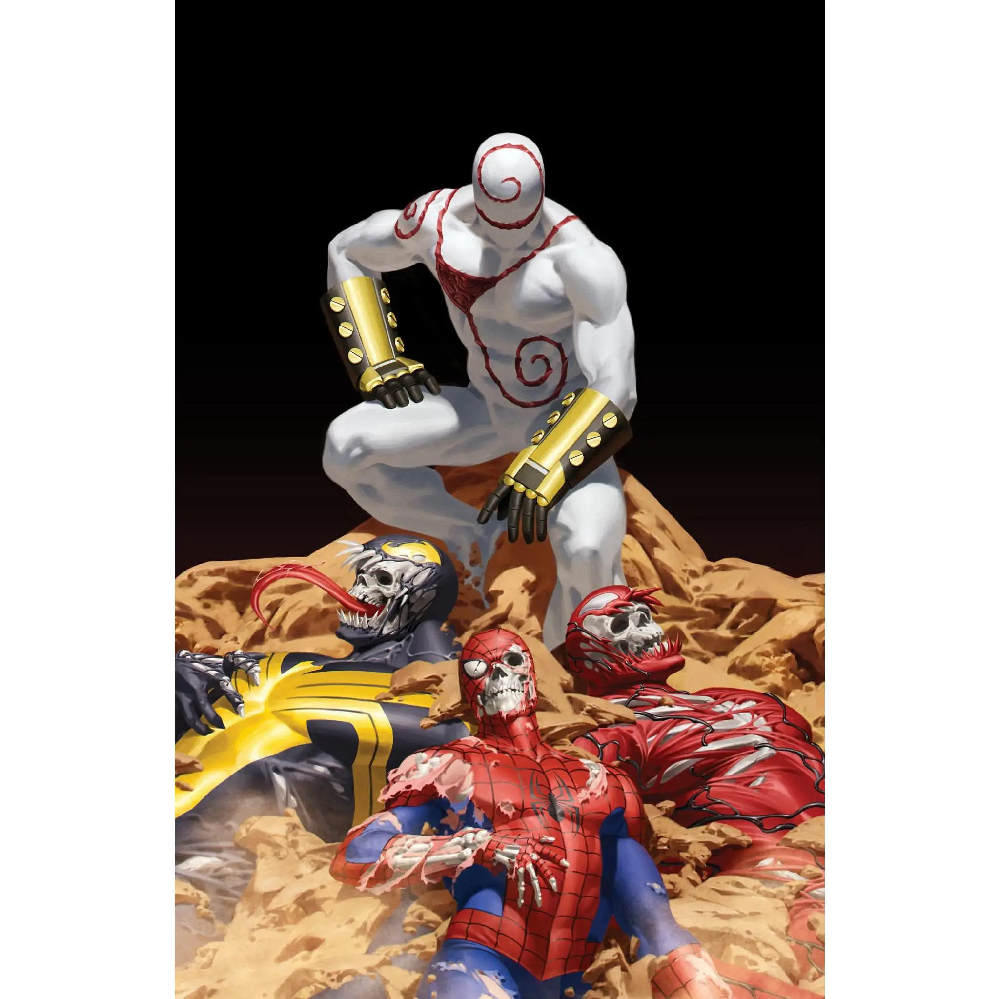 The Amazing Spider-Man/Venom: Death Spiral #1 Charles Soule Junggeun Yoon Exclusive Virgin Variant Comic Book & Venom Action Figure Statues Collectible (02/25/2026)