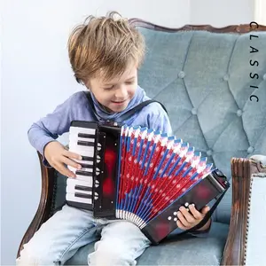 7-Key Educational Children's Accordion Stage Performance Student Beginner Practice Instrument Gift