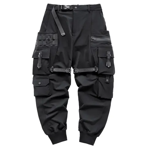 Niepce Techwear Cargo Pants with Strap