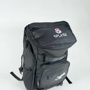 Splash Compact Bag Pack 7 Compartments with Insulated Pockets & Built-in Carabiner Clip, Ideal for Everyday Use