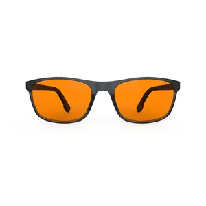 Night Ease Rectangle Orange Sleep Glasses