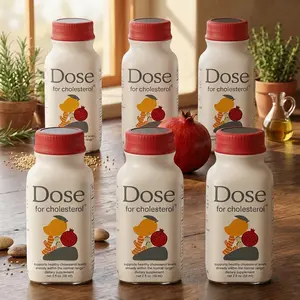 Dose 2oz Heart & Cholesterol Support – Antioxidant-Rich Wellness Shot, gift for him and her, couple gift