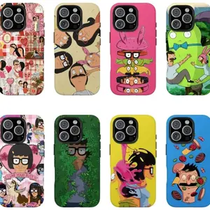 Bob's Burgers Belcher Family Louise Kuchi Kopi Phone Case Shockproof Gift For iPhone 11-17 Pro Max/Plus & Samsung Galaxy S23-S25