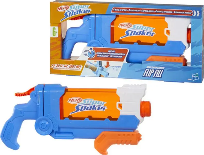 Nerf - Super Soaker - Flip Fill Water Blaster  [COLLECTIBLES] Shooter