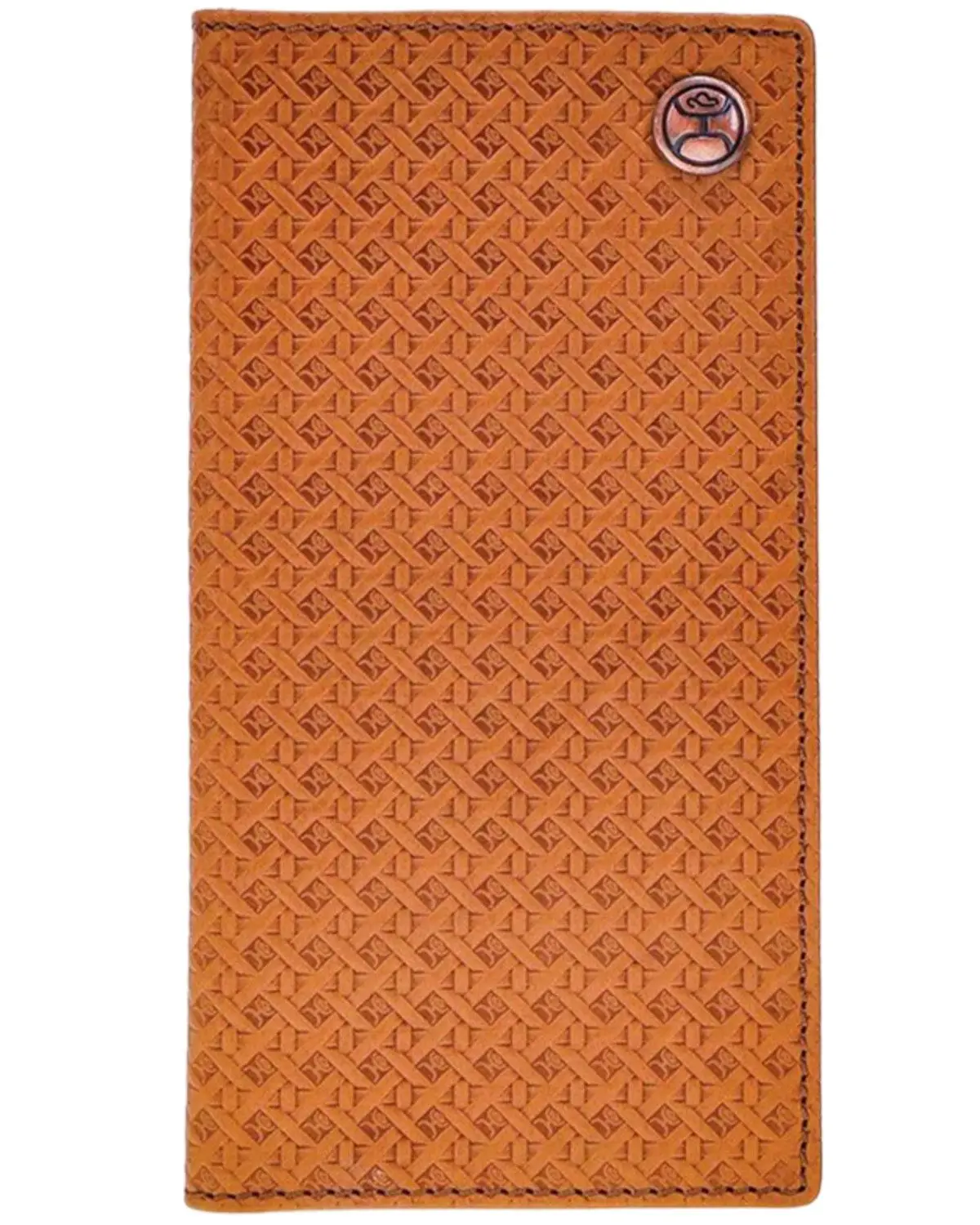 Hooey Men's Men'S Hands Up Basket Weave Rodeo Wallet - Hw002-Tn