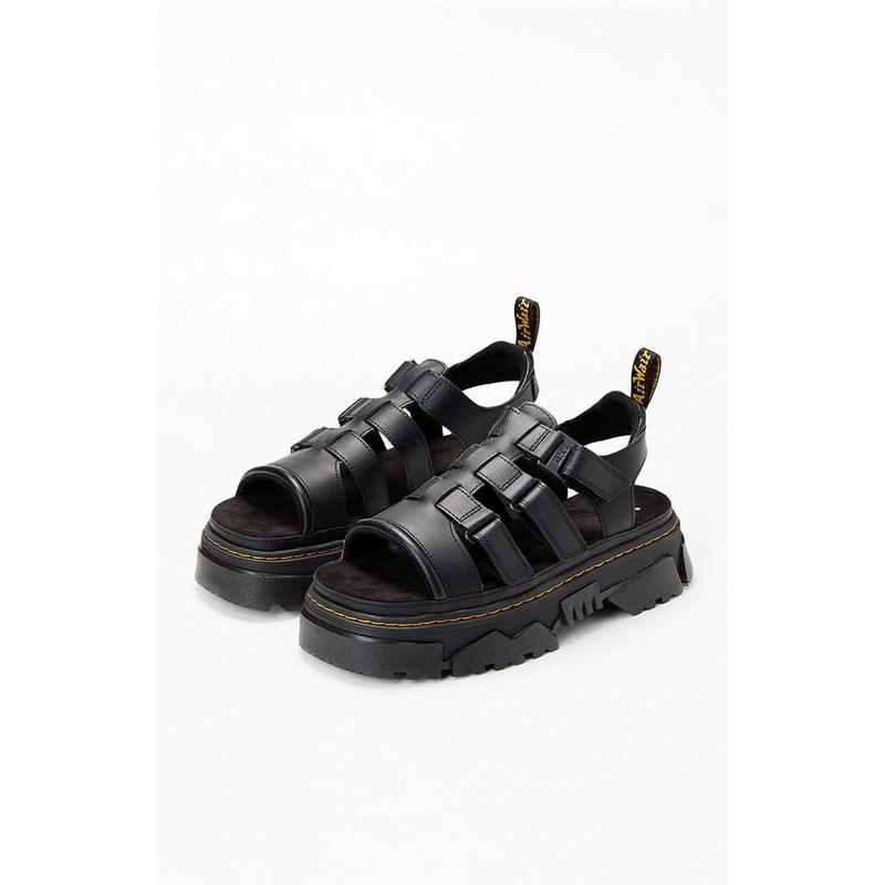 Dr Martens Women's Women's Black Mattison Kit 3 Strap Sandals