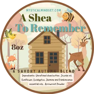 Organic Savory Shea Body Butter, All Skin Types - A Shea to Remember - Body Care, Lotion, Daily Moisturizer, Comfort, Skincare