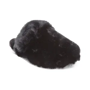 Aetrex Misty Arch Support Slipper - Black | Women's Orthotic Slippers with Arch Support for Indoor Comfort