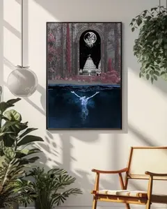 TPWBYT, Take Me Back To Eden & Even In Arcadia Mix Poster | Sleep Token Aesthetic Wall Art | Dark Fantasy Music Print | Unframed Modern Home Decor Gift