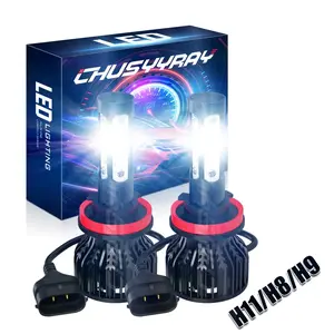 For Jeep Grand Cherokee 2011 2012 2013 2014 2015 2016 2017 2018 2019 2020 2021 2x H11 6000K LED Headlight Low Beam Bulbs