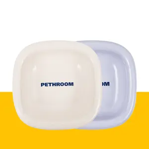 PETHROOM Well Fit Bowl – Durable Ceramic Cat & Dog Food Bowl