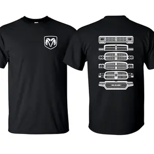 Dodgee Ramm Evolution Grille Shirt. Classic Pickup Truck Generations Graphic Tee. Truck Lover Gift Shirt – Classic Pickup Evolution Grille Retro Tee for Men, Gift for Ram Fans