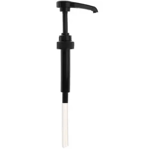 Black Syrup Pump for 750 ml Bottles (Pack 1) - Fits Upouria, Torani Syrups, Davi, (Monin 1 Liter Plastic Bottle Only), and Jordan's Skinny Syrups