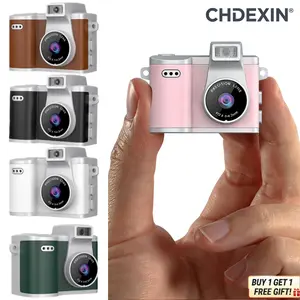 Mini Vintage Digital Camera – Portable Pocket Thumb Camera for Students, HD Travel Camera with Retro Style for Daily Photography & Vlogging