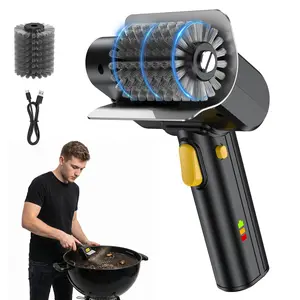【Father's Day Gift】Soarfly G9 Electric Grill Brush for Outdoor, 2026 TikTok BBQ Grill Cleaner with 2 Heads, Cordless Grill Cleaning Brush for Barbecue Grates, SummerWins, DealsForYouDays