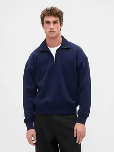 [ FLASH SALE ] Adult Heavyweight Oversized Quarter-Zip Pullover