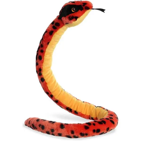 Aurora World Plush - RED VIPER SNAKE (50 inch)