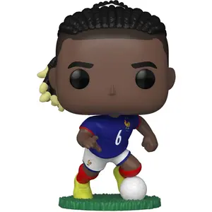 Funko POP! Football: French Football Federation - Eduardo Camavinga (World Cup 2026)  [COLLECTIBLES] Vinyl figurine/statue, Collectible