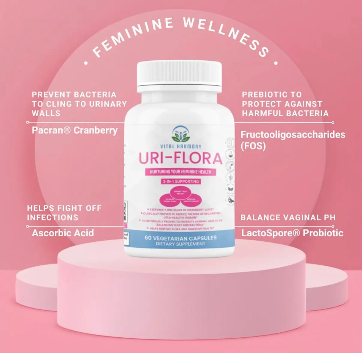 Uri-Flora Feminine Support Capsules - TikTok Shop