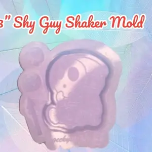 Shy guy shaker mold