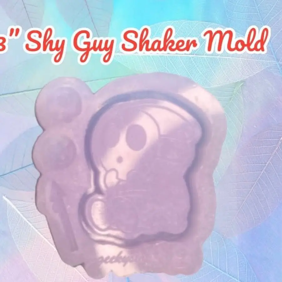 Shy guy shaker mold