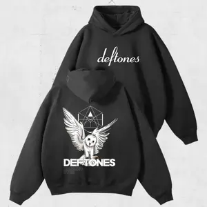 Deftones Diamond Eyes Owl Hoodie, Alternative Rock Band Merch, Nu Metal Music Pullover, Men's Oversized Rock Fan Apparel, Iconic Album Art Sweatshirt, Vintage Deftones Style.