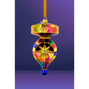 Piccadilly Saint James Glass Ornament