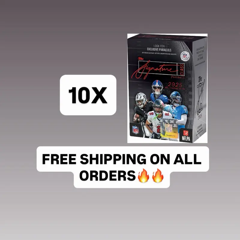 Break #486: (10) 2025 Topps Signature Football Blasters
