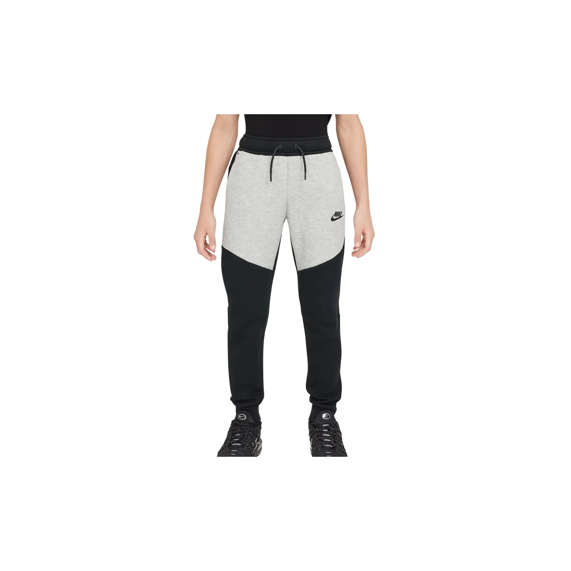Sportswear Tech Fleece Older Kids Joggers "Black / Dark Grey Heather" HV5869 012