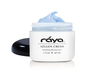 Raya Azulen Cream (301) | Moisturizing Day and Night Face Cream for Combination and Sensitive Skin | Refines, Tones, and Tightens | Made with Soothing Azulene