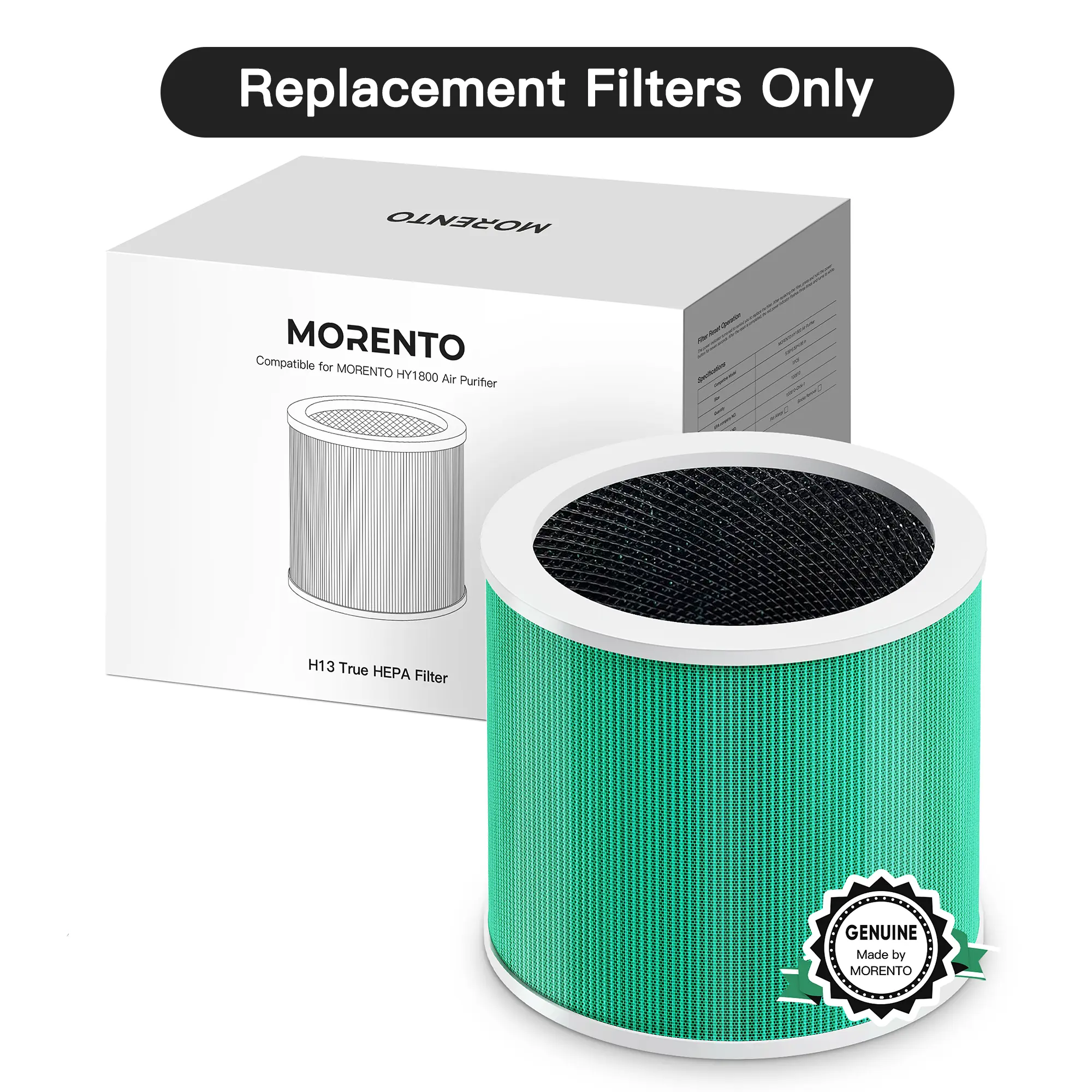 Pet Allergy 1 Pack (Replacement Filters Only)