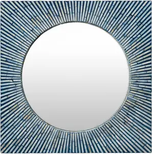Wodonga Blue Pearl Mirror