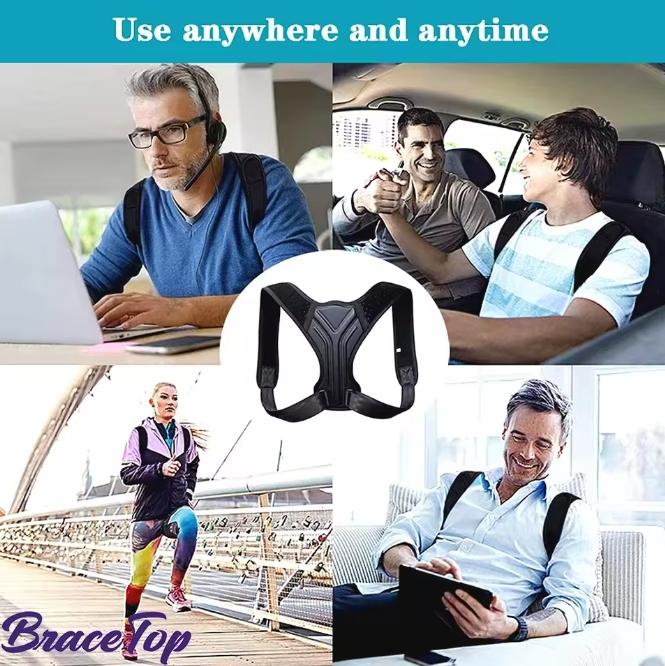 Adjustable back shoulder posture corrector belt clavicle spinal support home office sport upper back neck brace Adjustable back shoulder posture corrector belt clavicle spinal support home office sport upper back neck brace