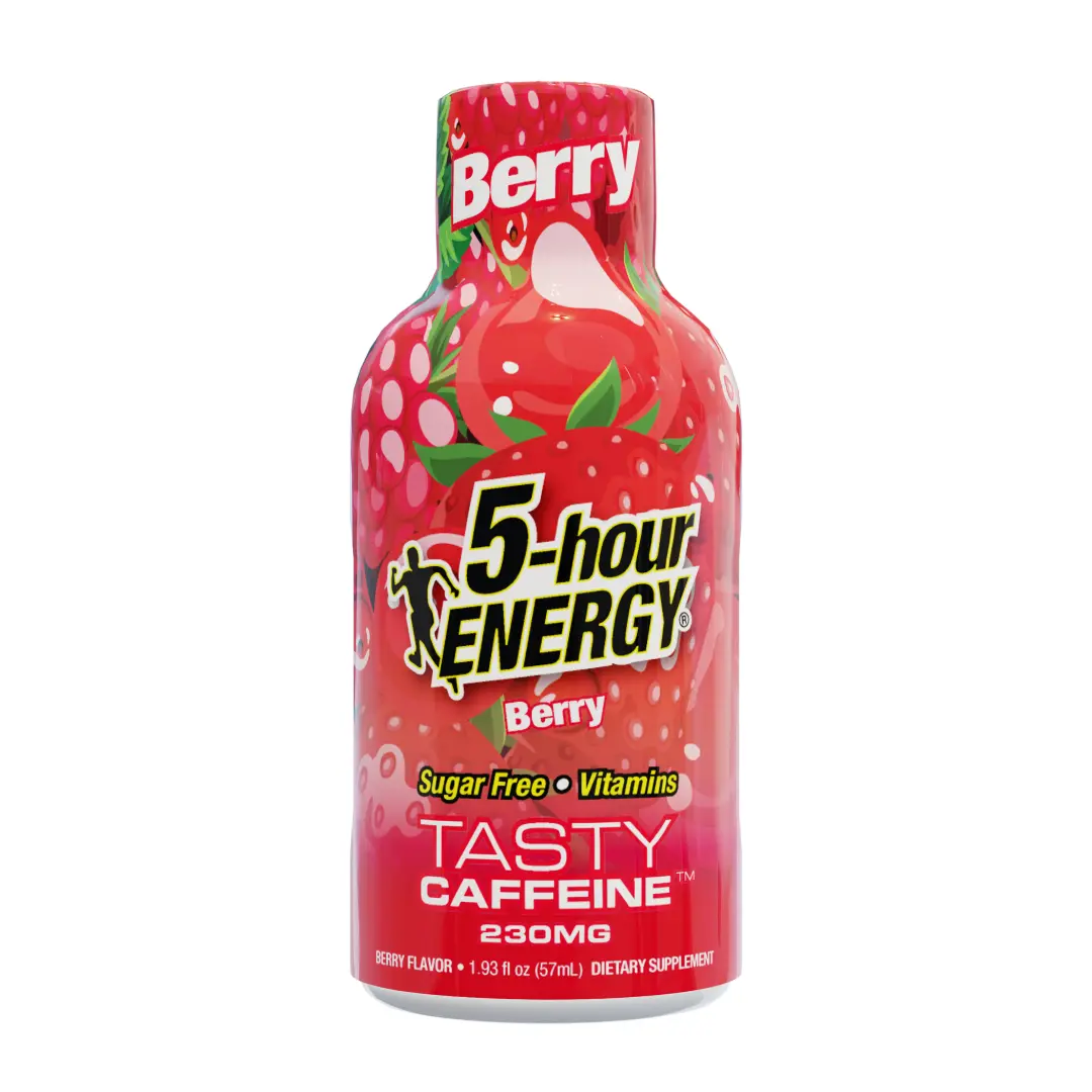 Berry Flavor Extra Strength 5-hour ENERGY Shots Berry Flavor Extra Strength 5-hour ENERGY Shots