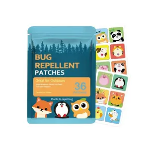 Body Care Patch Gentle Herbal Fresh Waterproof Refreshing Portable Skin Care Patch for Home and Travel
