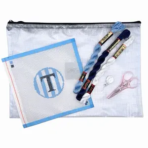Needlepoint Beginners Kit - Stripe Letter Needlepoint Beginners Kit - Stripe Letter
