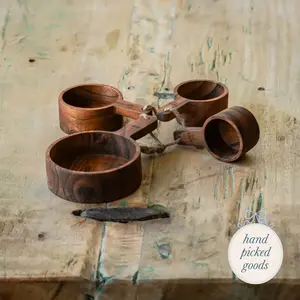 Wooden Measuring Cups