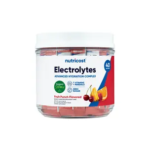 Nutricost Electrolytes Hydration Stick Packs (40 Pack)