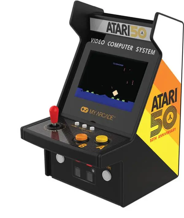 Atari Micro Player Pro Portable Retro Arcade 100 Games  [PORTABLE MICROE ARCADE PLAYER]