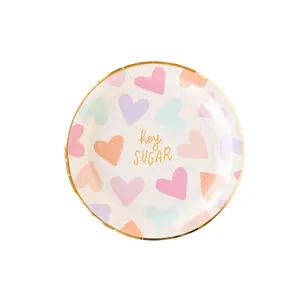 Hey Sugar Paper Plate