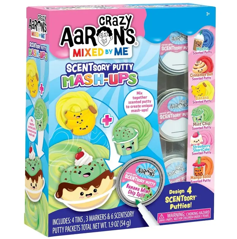 Crazy Aaron's Mixed by Me SCENTsory(tm) Putty Mash-Ups - Made in USA