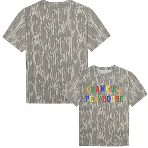 Frankies Playhouse Bottomland Camo Shirt, Graphic Outdoor Lifestyle Tee