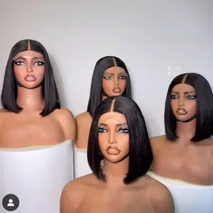 10 Inches Vietnam Bone Straight Wig for Women Natural Looking Hair Perfect for Everyday Wear High-Quality Material Easy to Style