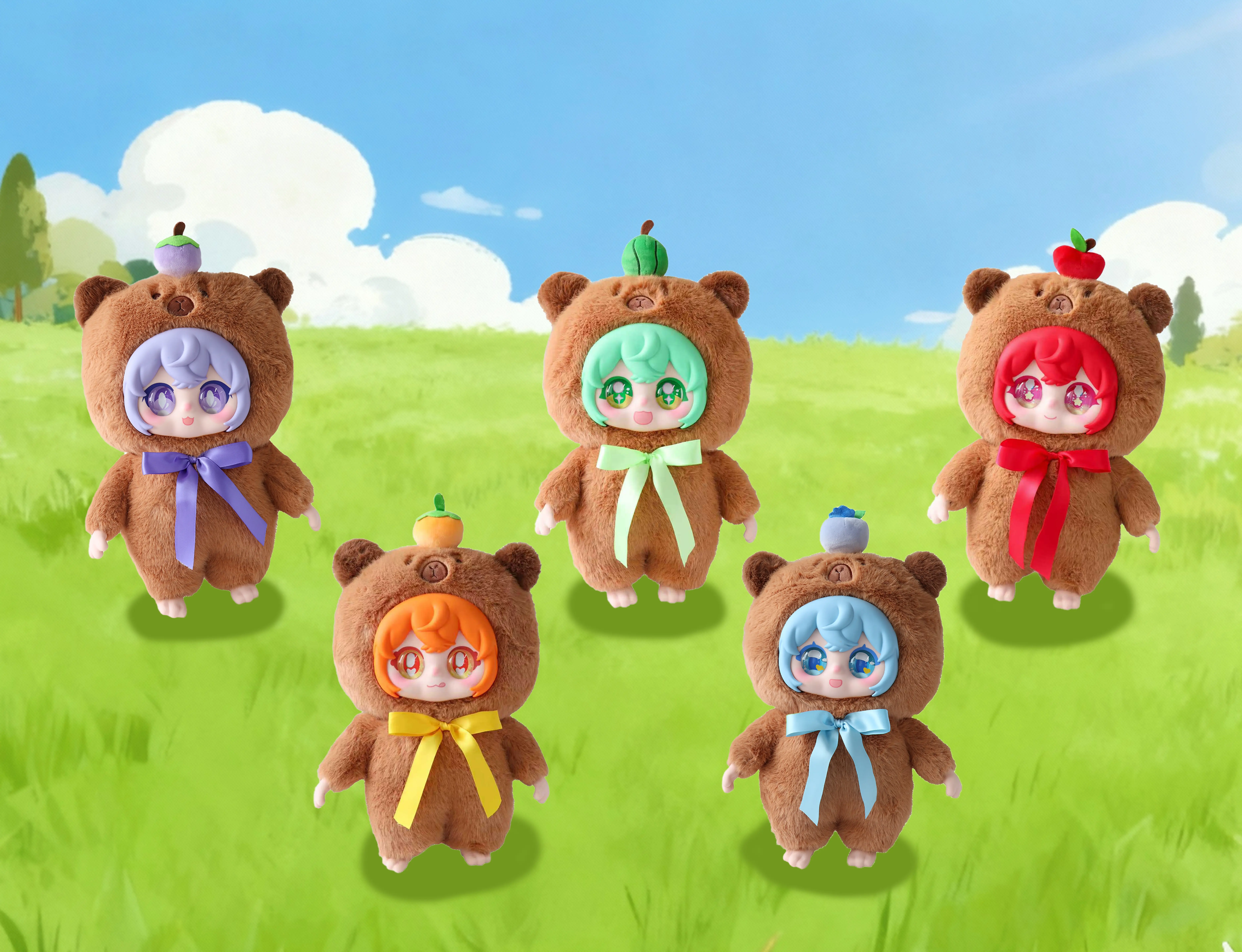XIVO Fruit Kapibala  Series Plush Blind Box | 5 styles