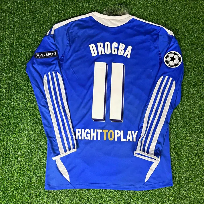 Retro 2012 Munich Final King Didier #11 Soccer Jersey