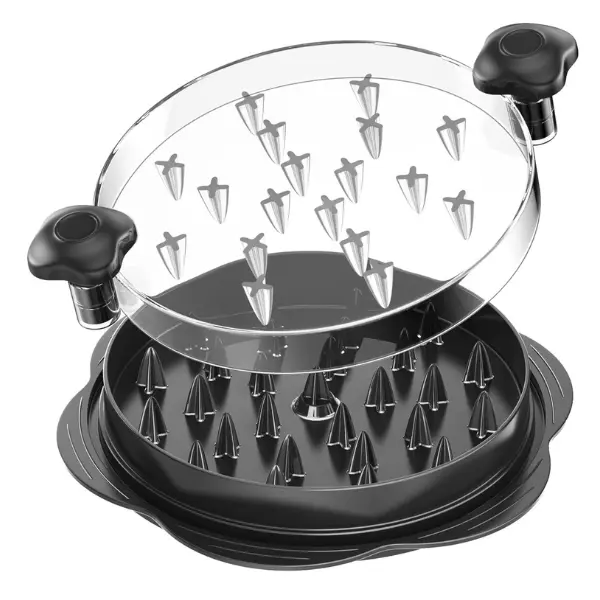 Chicken Shredder Tool, Twist Chicken Shredder, Manual Meat Shredder,  Hand Operated Chicken Breast Shredder, Chicken Breast Shredder, Pulled Chicken Shredder BBQ, Meat Shredder, Meal Prep Chicken Shredder Reusable