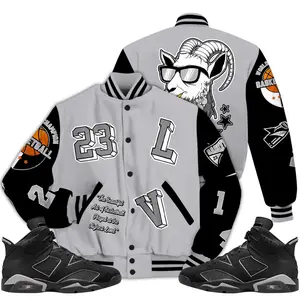 Cap And Gown 6s Outfit Varsity Jacket, Trust No One Number 23 T-Shirts Matching Sneaker Streetwear Baseball