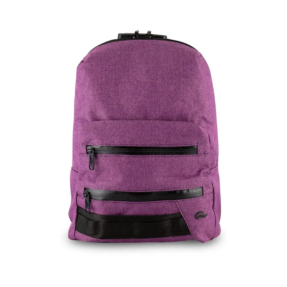 Mini - Lavender 100% SMELL PROOF LOCKABLE DOUBLE ZIPPER MINI BACKPACK