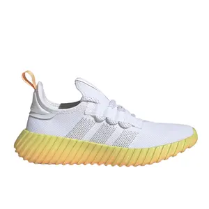 adidas Womens Kaptir Flow Lace Up Sneakers Shoes Casual - White