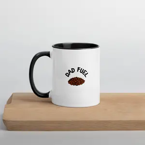 Dad Fuel Colored Coffee Mug